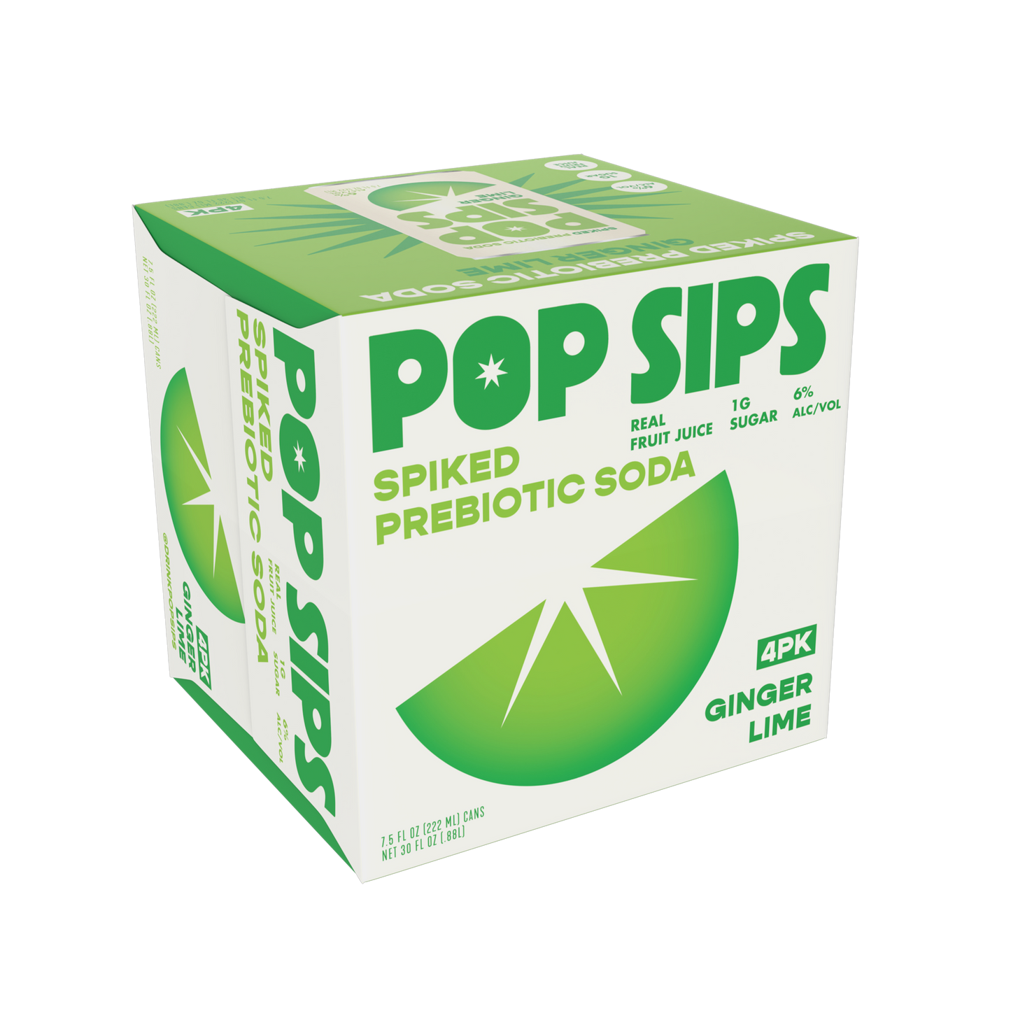 PopSips Ginger Lime